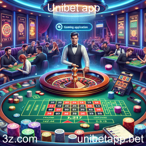 Experiência Imersiva no Live Casino do Unibet App